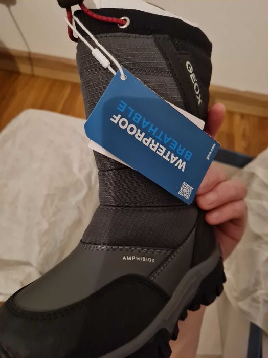 Cizme impermeabile zapada Geox