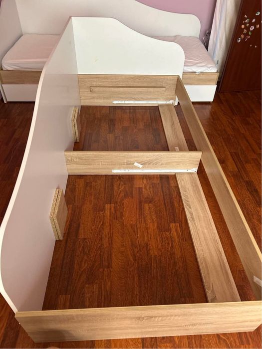 Нови легла  с матраци 90/200