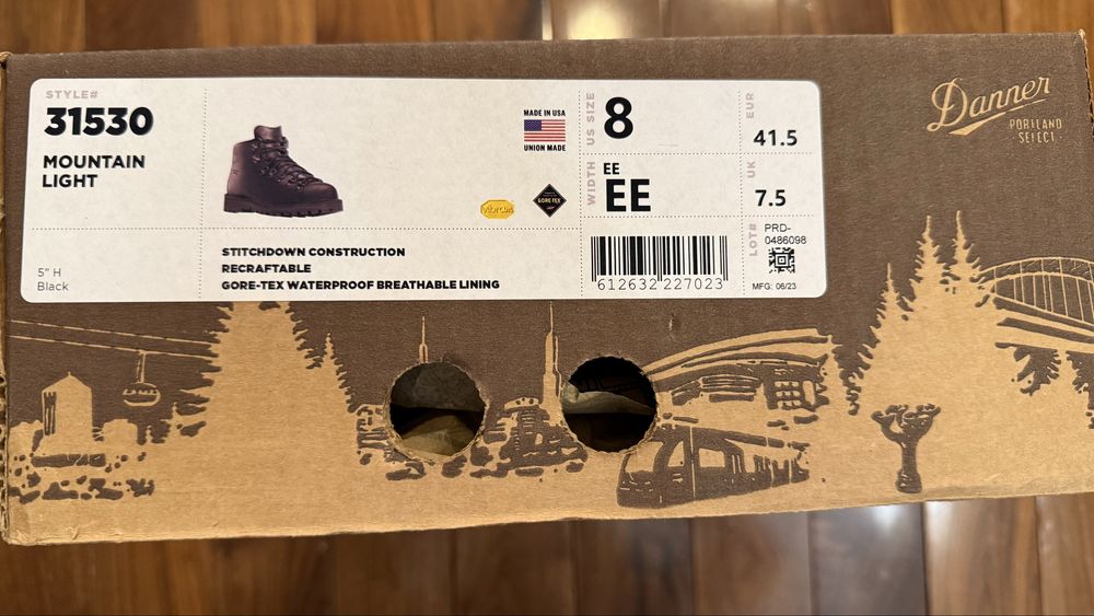 Продам легендарные Danner Mountain Light