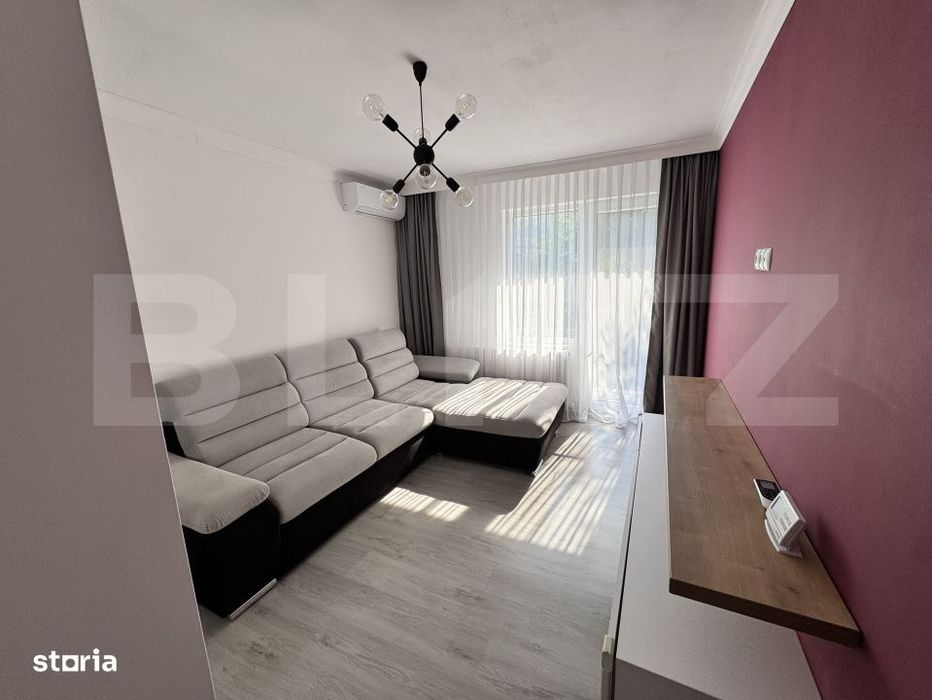 Apartament modern de inchiriat, cu 2 camere, 48 mp - Zalau