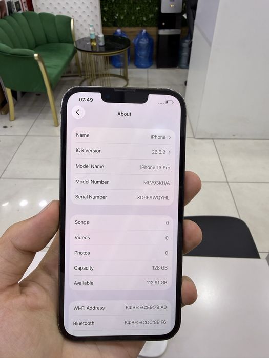 Iphone 13pro 128gb Boshlang’ich to’lovsiz nasiyaga