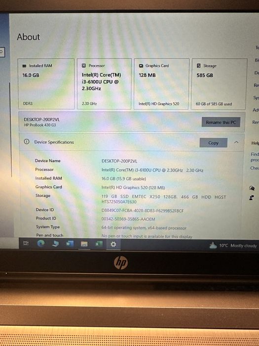 Leptop HP ProBook 430