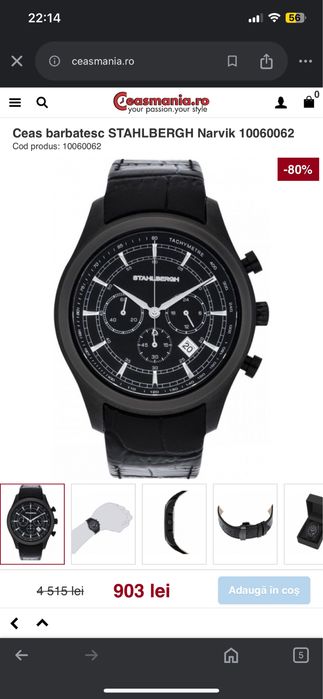Ceas de mana Stahlbergh        fossil festina rolex