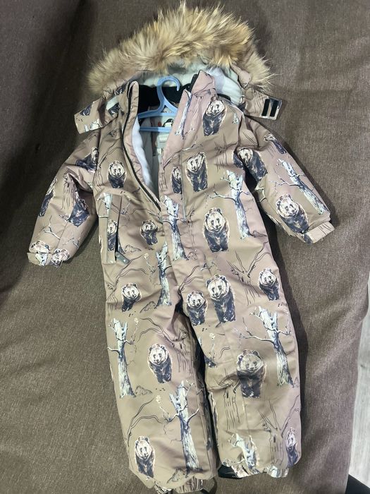 Детский зимний комбинезон для мальчика