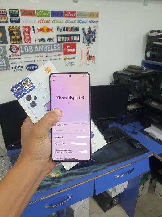 Redmi Note 13 Pro+ 5G (12/256GB) — Holati yangidek, kafolati bor!
​Tav