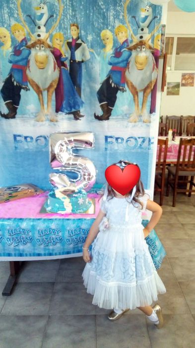 Детска рокля официална