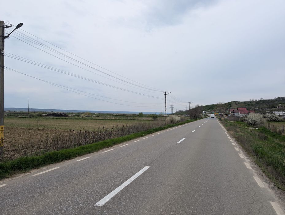 Teren intravilan 5400 mp DN28 Costuleni Iasi, 55 ml deschidere, ideal investitie