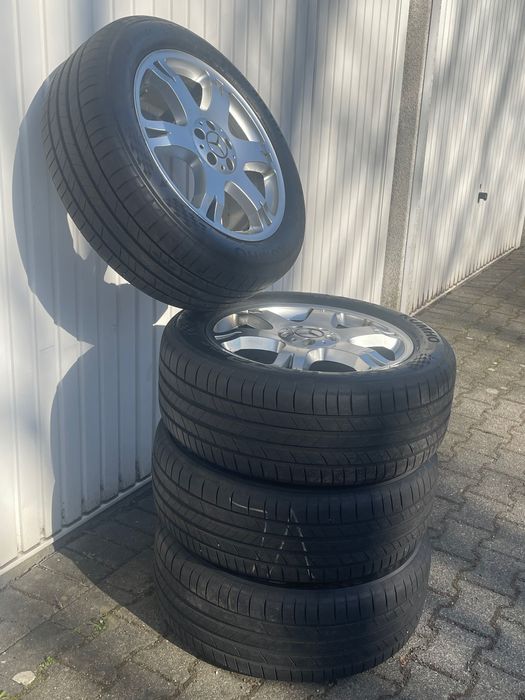 Летни Гуми-KUMHO-255/50/R19+235/50/R19+MERCEDES-ML 164 Оригинал-Джанти