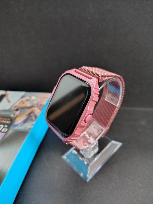 Ceas smartwatch inteligent compatibil Android iOS