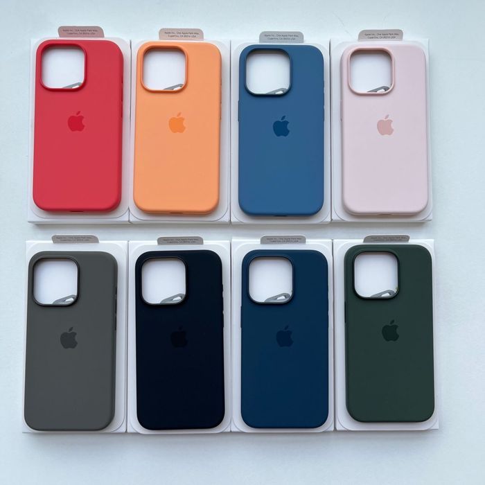 Husa carcasa silicon premium logo apple iphone 14 15 plus pro max