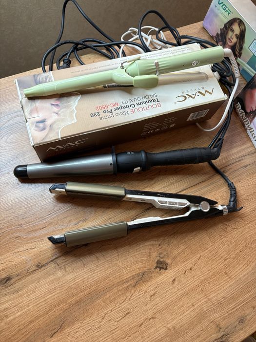 Плойка и конус продаю утюг для волос в бонус