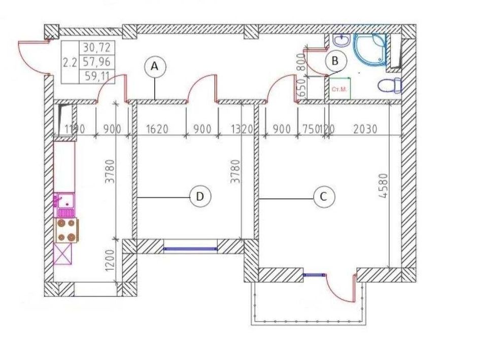 Продаётся квартира ЖК Millennium Haus Ор 8 квартал ресторан Billur