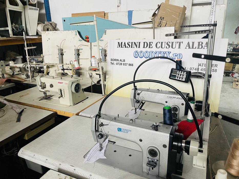 Masina de cusut liniar automata cu taiere ata Durkopp