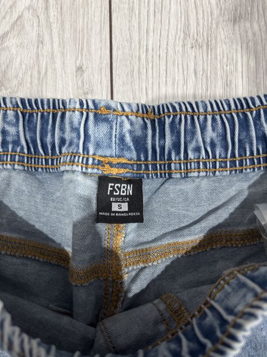 Blugi jogger albastri