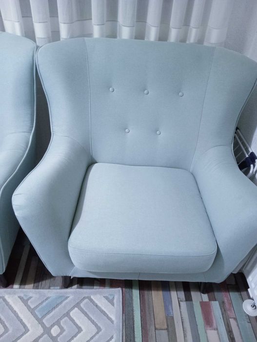 Canapea 2 locuri Mobexpert și fotoliu