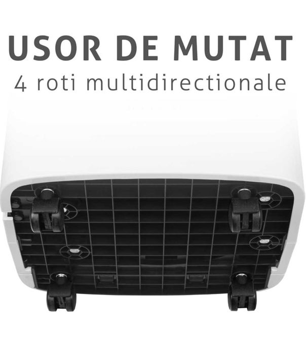 Dezumidificator aer Dezumidificator aer Turbionaire SENSO 12 SG, 12 l/zi, 185W, 36dB, 120 m/h, Timer, alb