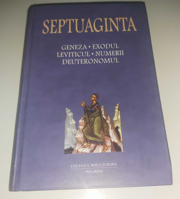 Biblia Septuaginta, Polirom. Ediție de lux, colecție rară.