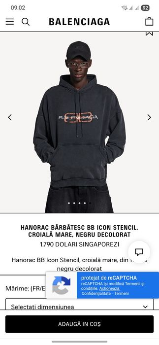 Hanorac premium Balenciaga