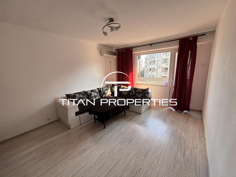 Дава се под наем Двустаен апартамент в Бургас, Меден рудник - зона Б - 62 кв.м за 357 € - Снимка #1