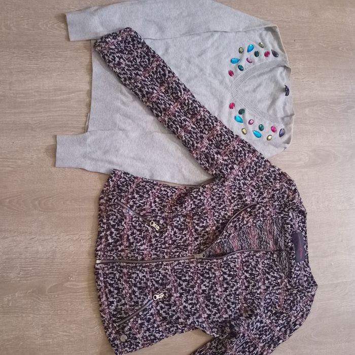 Cardigan designer Tom Tailor M elegant sau lot bluza Ovs livrare gratu