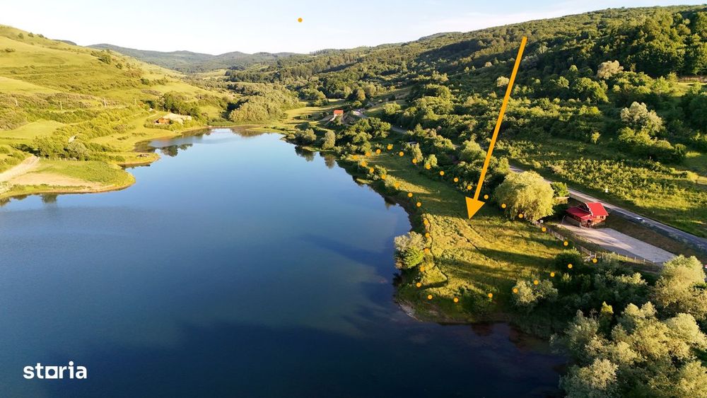 Teren unic de 5.000 m², chiar pe malul lacului Bezid