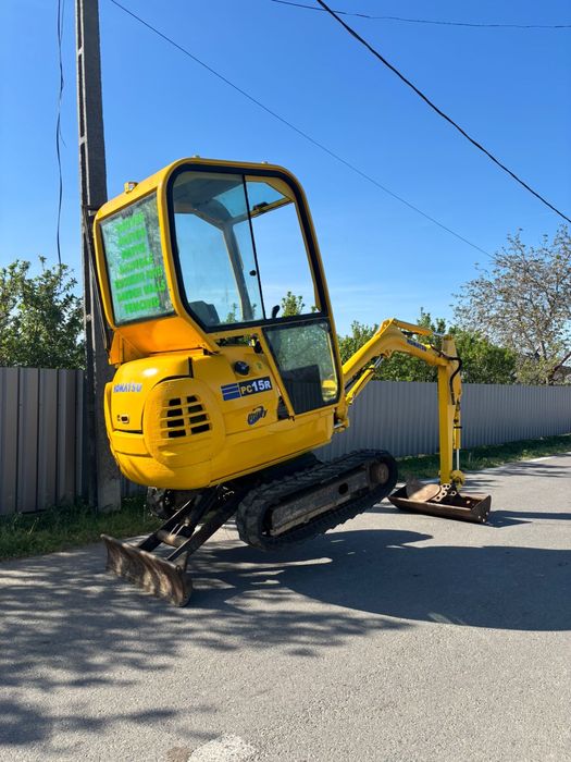 Komatsu pc15r miniexcavator 1.6 tone