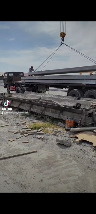 КамАЗ тегач прицеп