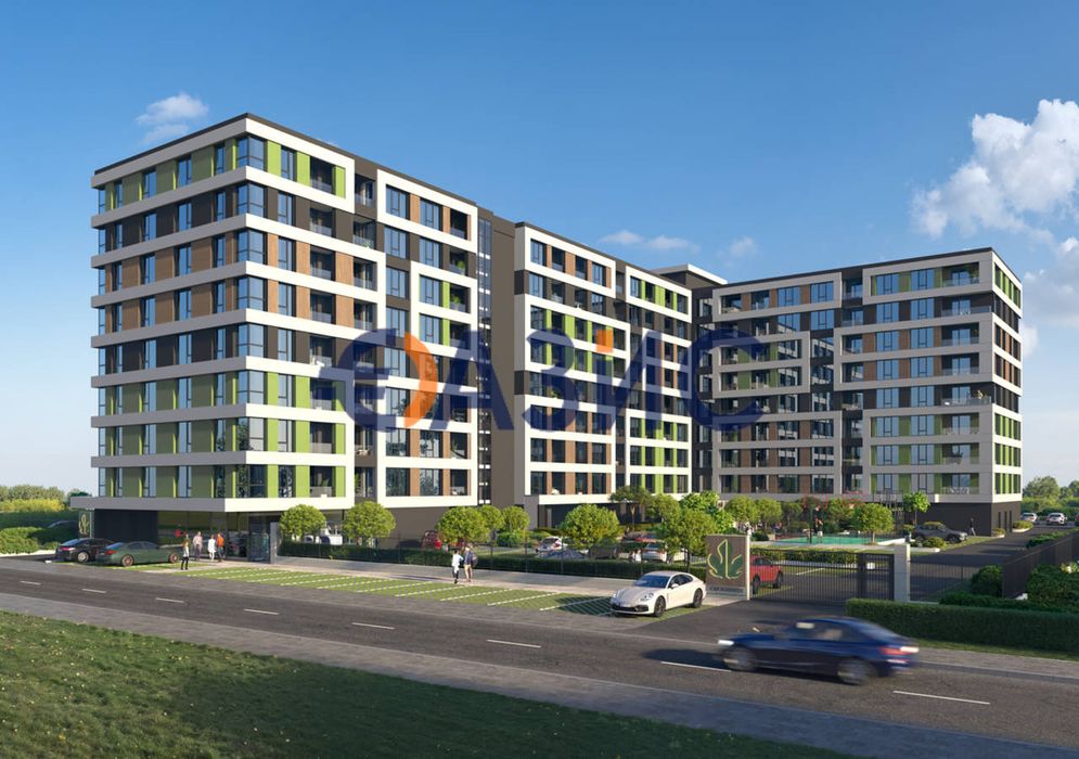 Апартамент с 1 спалня в новия комплекс „Смокините-5“, Бургас, 63.88 кв