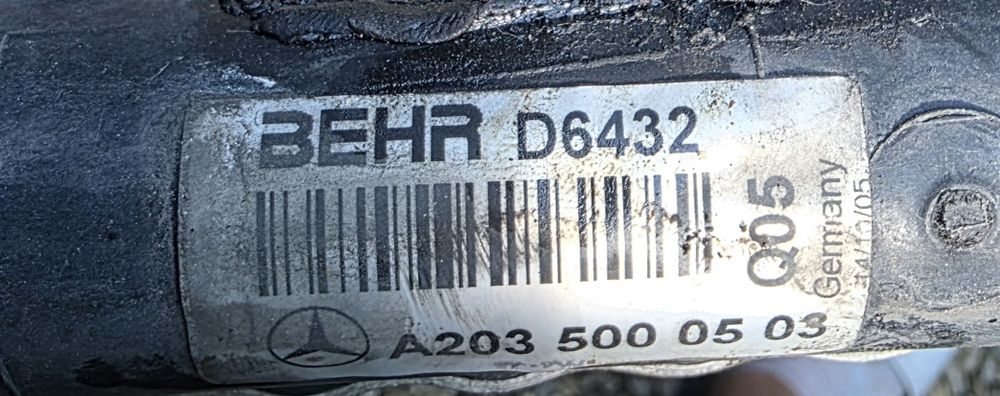 Radiator apa mercedes 2.2 diesel