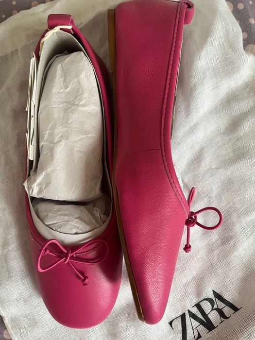 Два чифта Zara Зара нови балеринки 34-35 н