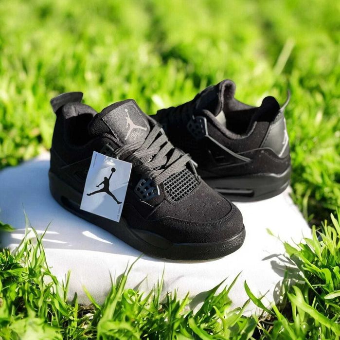 Adidasi Jordan 4 Retro Black - Adidasi Unisex