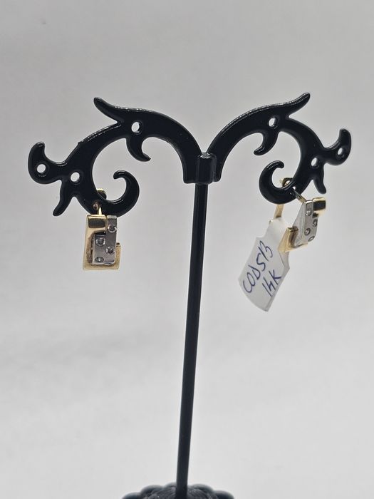 Vand cercei din aur 14 k 3.96 g cod 513