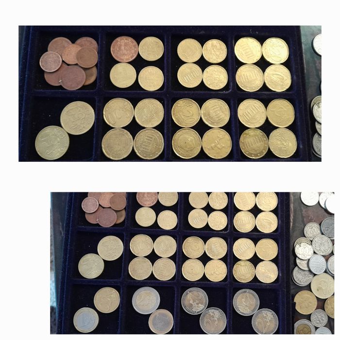 550 mnde vechi  peste 15 Țări plus geanta aluminiu ptr monede cadou