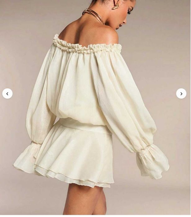 Рокля с паднали рамена SHEIN BAE