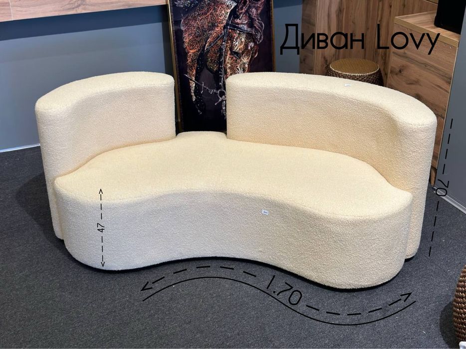 Дизайнерский диван для офиса