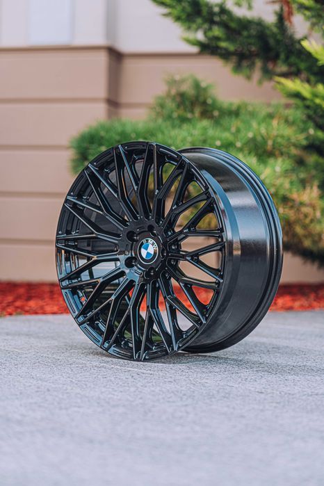 Jante Roti BMW R20 5x112 Black Seria 3 Seria 4 Seria 5 Seria 6 Seria 7 Seria 8 X3 X4 X5 X6 X7 G20 G21 G30 G31 G60 G70 G14 G15 G16 G11 G12 Aliaj Nou