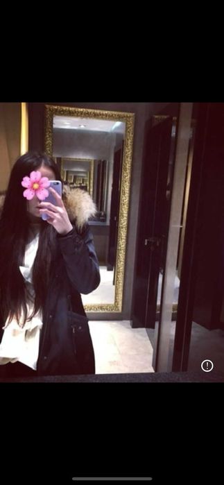 Парка с натуральным мехом