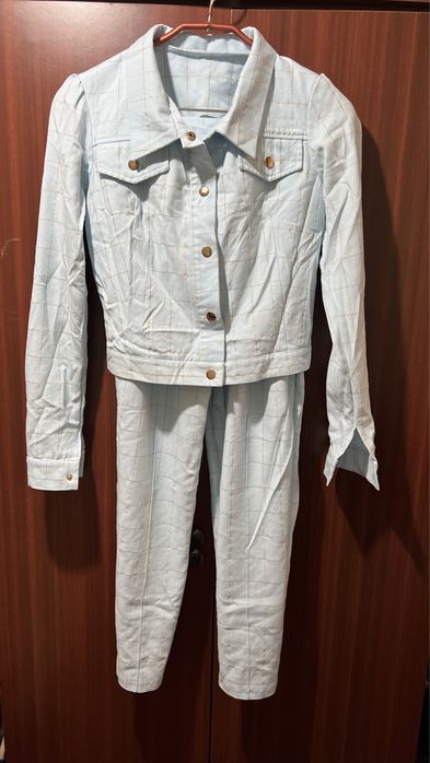 Двойка костюм джинсовая