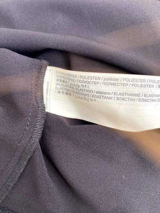 Rochie Mango (MNG Suit), neagră, cu funda in talie, mărimea XS, noua