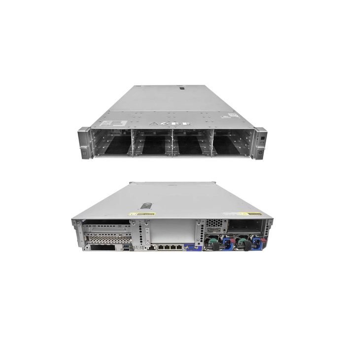 HP DL380 G9 Gen9 сървър E5-2673 v3, 0GB RAM, релси, опция caddy