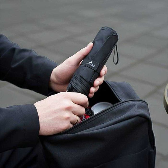 Сгъваем автоматичен чадър 110 см Malatec – ветроустойчив