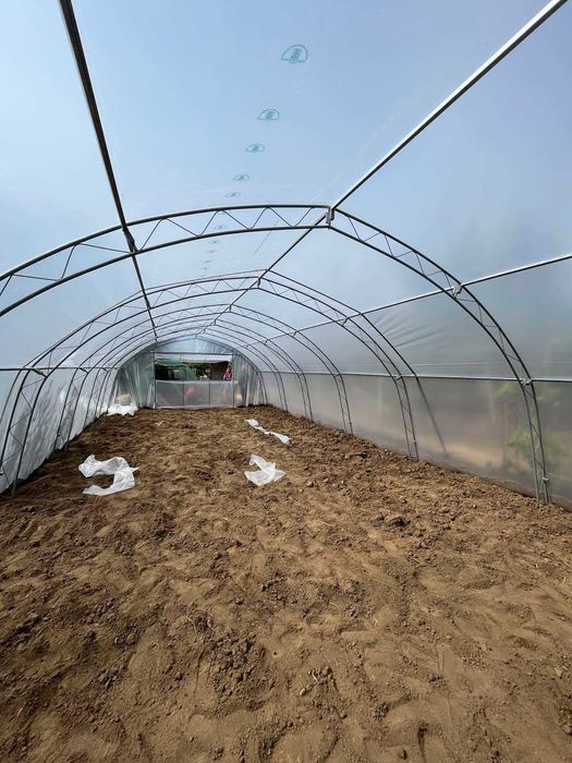 ОРАНЖЕРИИ -Българско производство,”Тунелен тип”-6м ширина оранжерия