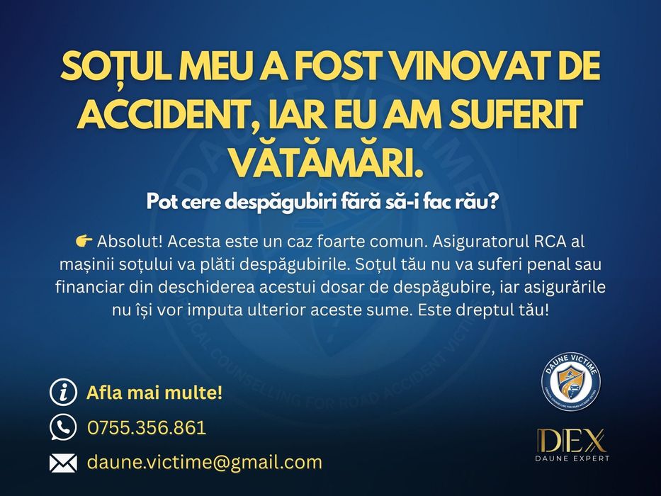 Fractură din Accident? Spitalizare după Accident?Obține Despăgubiri!