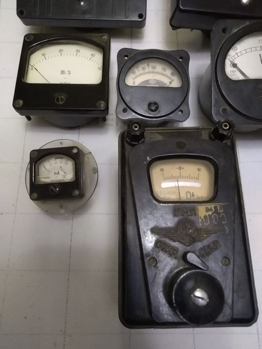 Вольтметр.Милиамперметр.Измерительные приборы. СССР.