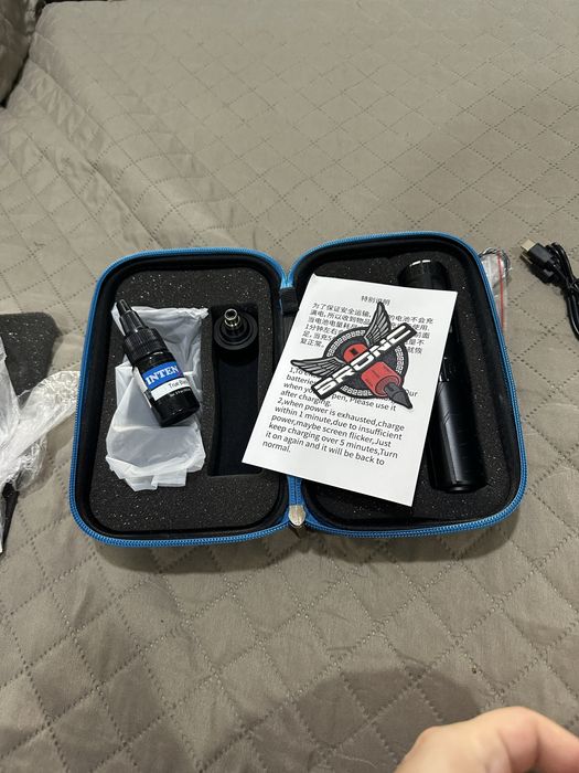 Aparat de tatuat NOU Hummingbird Pen Wireless V6