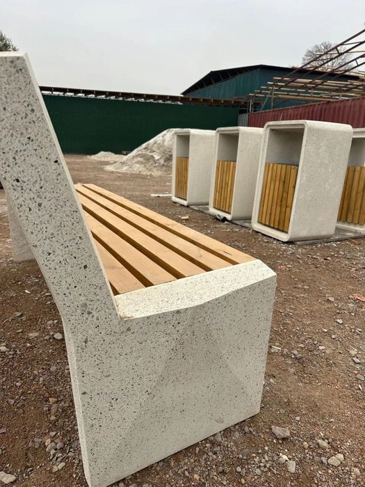 Урны из мрамора скамья