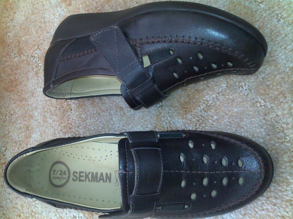 Нови дамски обувки от естествена кожа №36