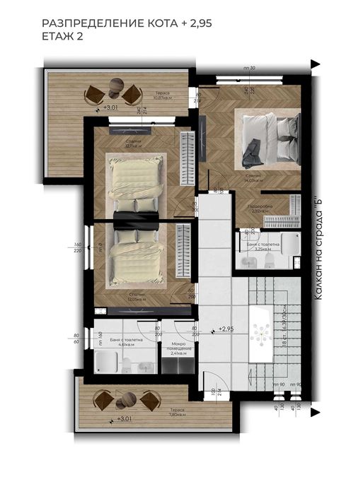 Двуетажна къща във Войводиново