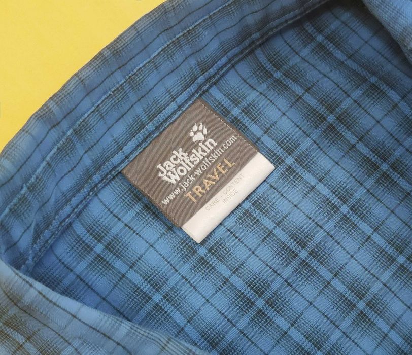 Camasa Jack Wolfskin - Blue Travel