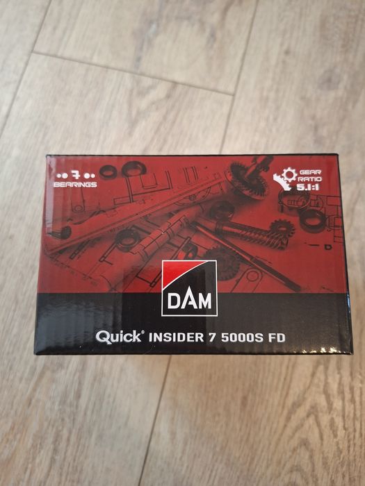 De vanzare 2 mulinete Dam Quick Insider 7 5000S